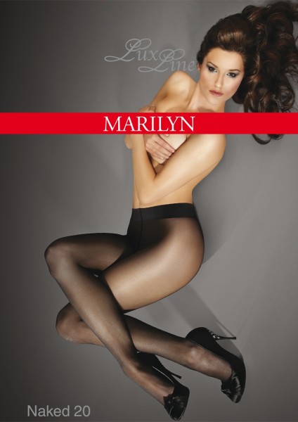 Marilyn Naked 20 - Collant transparent mat