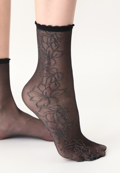 Oroblu - Socquettes à motif floral