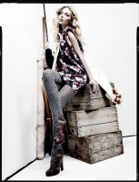 Omero - Ribbed winter tights with cotton, wool and boucl Omero - Ribbed winter tights with cotton, wool and boucl