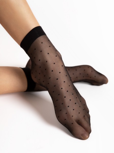 Fiore - Socquettes avec motif à pois