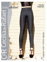 Cecilia de Rafael Gatsby - Stylish pinstripe leggings Cecilia de Rafael Gatsby - Stylish pinstripe leggings