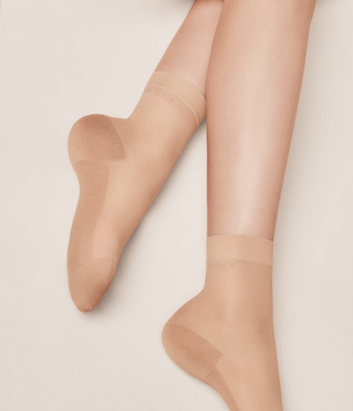Chaussettes de cheville en coton Kunert Sole 20