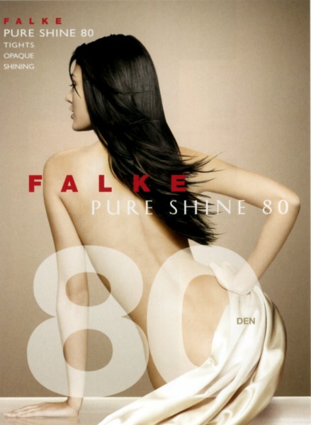 FALKE Pure Shine 80 den Collant opaque brillant
