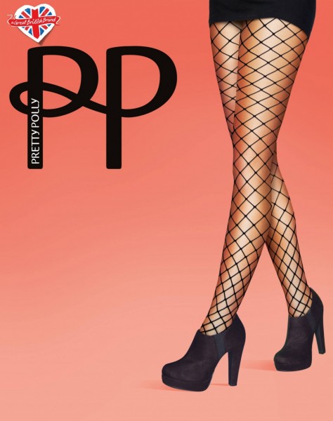 Pretty Polly Jumbo Net - Collant résille large