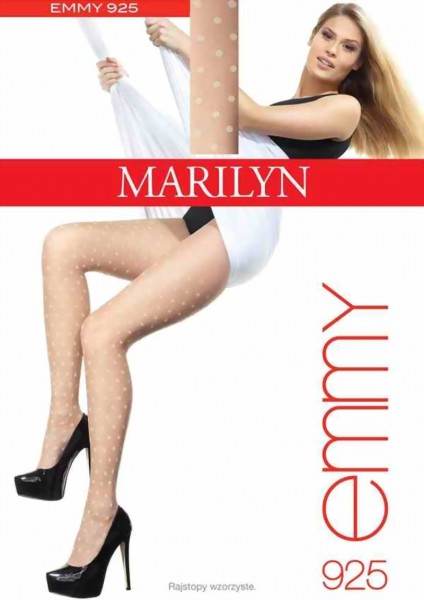 Marilyn - Trendy dot pattern tights Emmy, 30 DEN