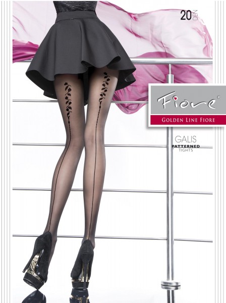 Fiore - Collants sensibles en dos de couture Galis 20 DEN