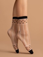 Fiore - Chaussettes avec motif à pois Fiore - Chaussettes avec motif à pois