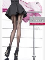 Fiore - Collants sensibles en dos de couture Galis 20 DEN Fiore - Collants sensibles en dos de couture Galis 20 DEN