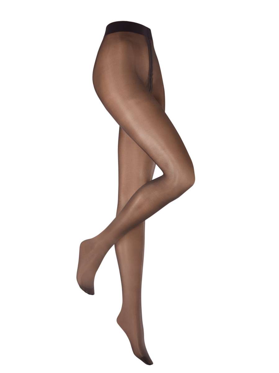 Collant Brillant Effet Satin Kunert 20 Deniers - Couleur Chinchillan (gris Foncé) - Taille XS/38-40 - Neuf