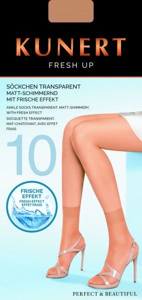 Kunert - Chaussettes d&#039;été transparentes Fresh Up 10