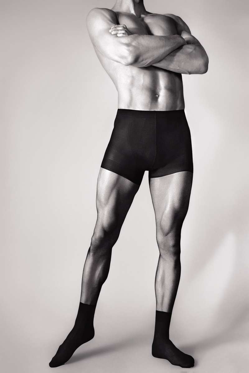 Knittex Collants et chaussettes pour homme tout en un Smart 20 denier