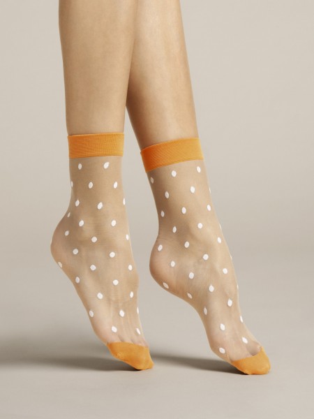 Fiore - Chaussettes avec motif à pois