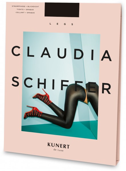 Claudia Schiffer Legs Kunert de Luxe Shiny Opaque - Brillant Collant
