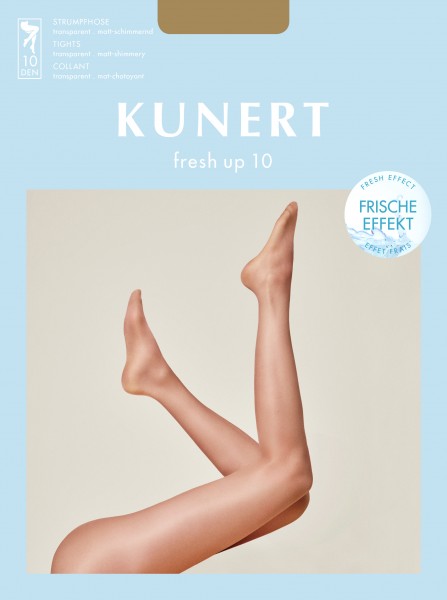 Kunert Fresh Up 10 Collant transparent, mat-chatoyant