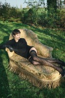 Trasparenze - Bas jarretière résille effet dentelle florale Trasparenze - Bas jarretière résille effet dentelle florale