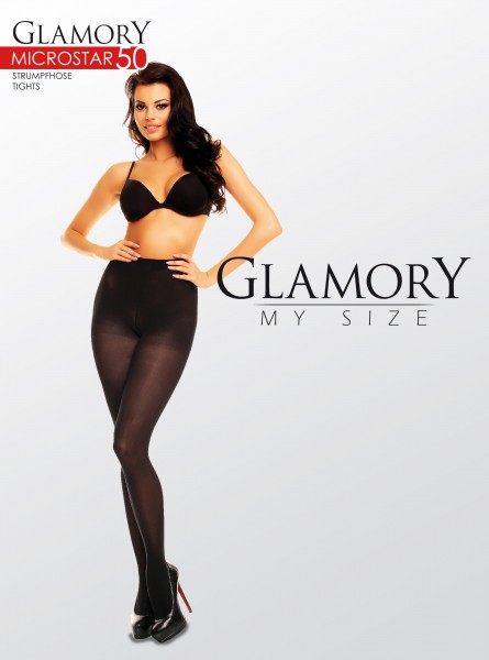 Glamory Microstar Size Plus - Collant 50 deniers semi-opaque