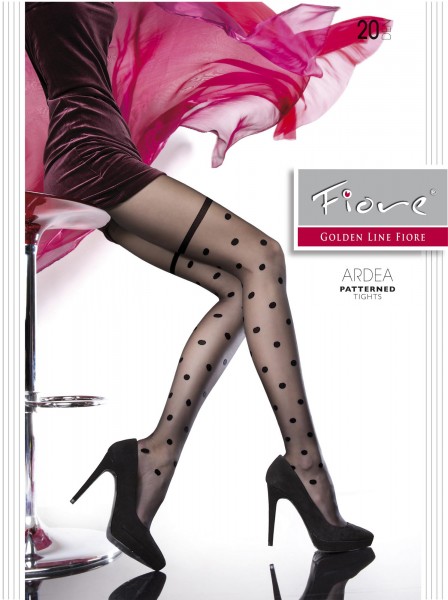 Fiore - Collants résistants avec motif spot Ardea 20 DEN