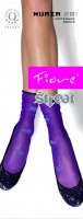 Fiore - Coloured floral pattern socks Nuria 20 denier Fiore - Coloured floral pattern socks Nuria 20 denier