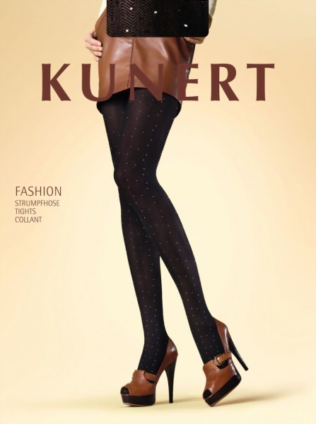 KUNERT - Elegant herringbone pattern tights 40 denier