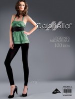 Gabriella - Long opaque leggings Microfibre 100 denier Gabriella - Long opaque leggings Microfibre 100 denier